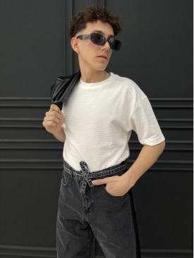 Beyaz Oversize T-Shirt